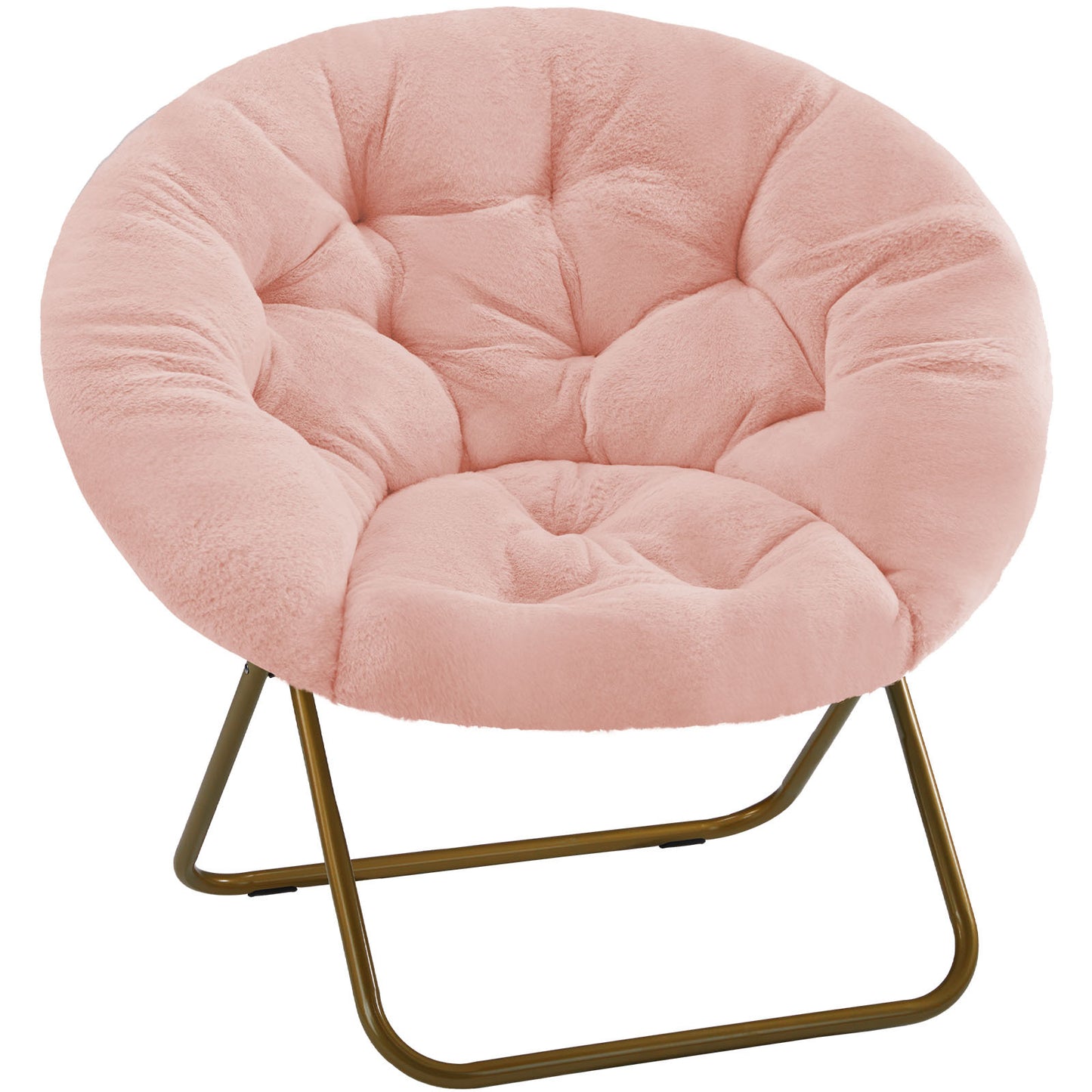 Comfortable Disc Chairs Faux Fur Furniture Bedroom