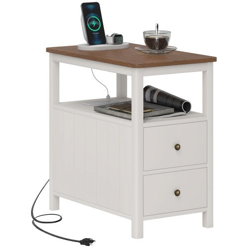 Charging Modern End Table