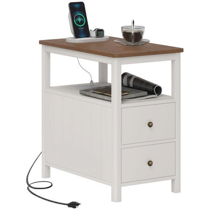 Charging Modern End Table