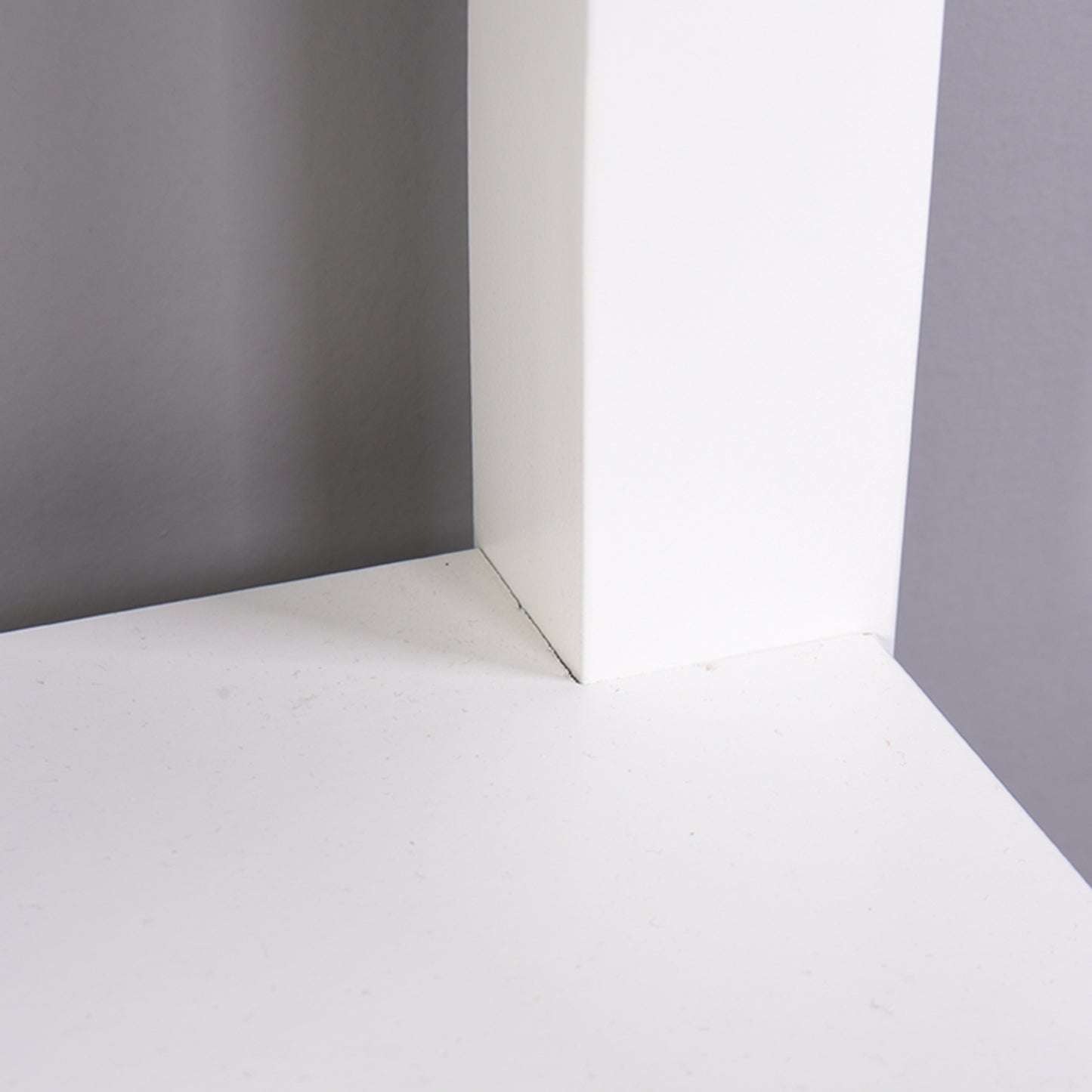 White Bathroom Floor-standing Storage Table With A Drawer