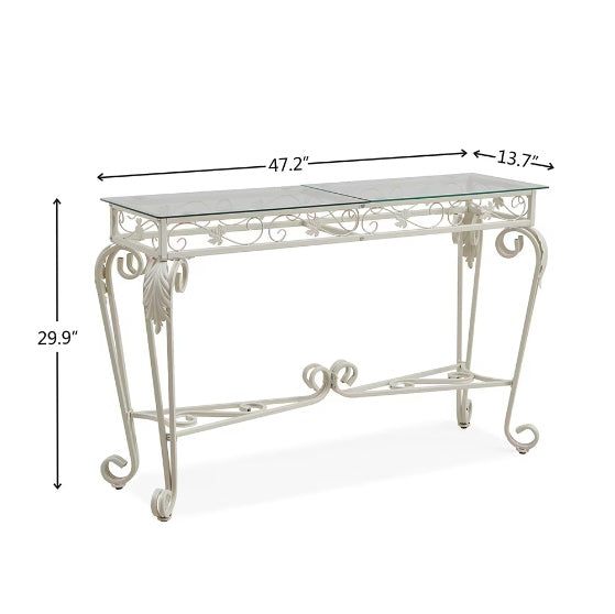 Modern Glass Metal Table