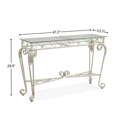 Modern Glass Metal Table
