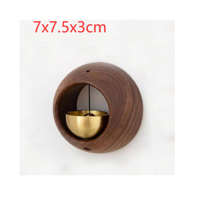 Walnut Copper Door Bell