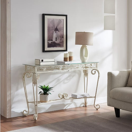 Modern Glass Metal Table