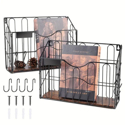 Two Wall-mounted Baskets - Prohibited For Sale Platforms, Temu, Do Not Ship On Weekends