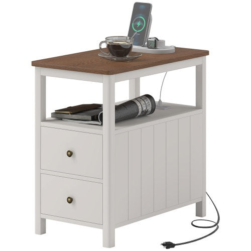 Charging Modern End Table