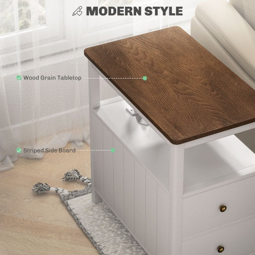Charging Modern End Table