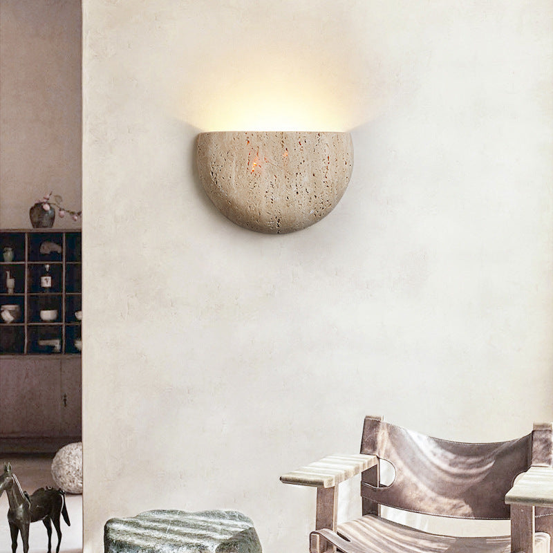 Middle Ancient Silent Wind Niche Retro Living Room Wall Aisle Bedside Wall Lamp