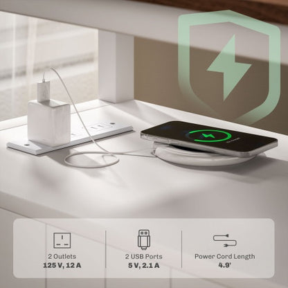 Charging Modern End Table