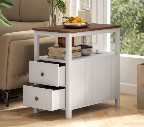 Charging Modern End Table