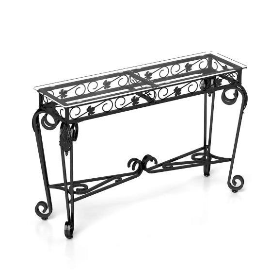Modern Glass Metal Table