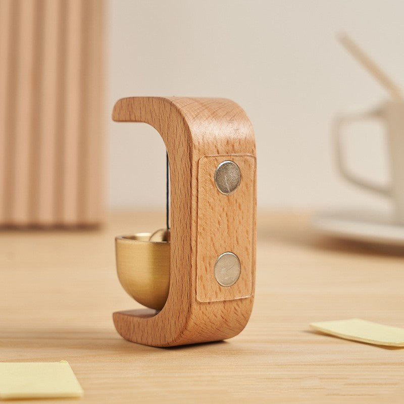 Walnut Copper Door Bell