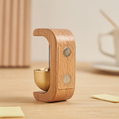 Walnut Copper Door Bell