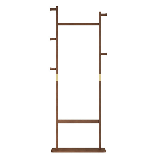 Coat Rack, Solid Wood Clothes Hanger