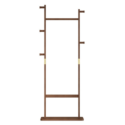Coat Rack, Solid Wood Clothes Hanger