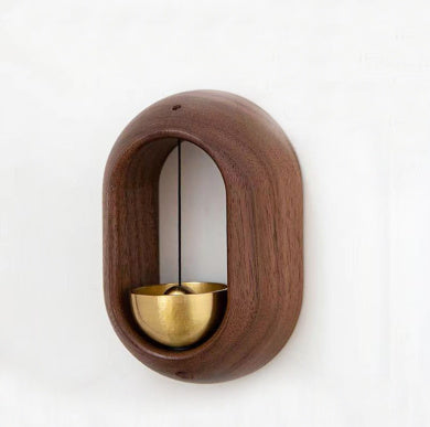 Walnut Copper Door Bell