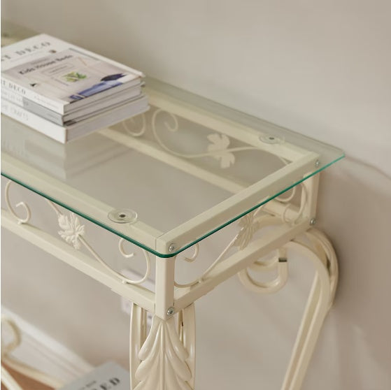 Modern Glass Metal Table