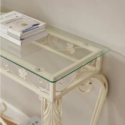 Modern Glass Metal Table
